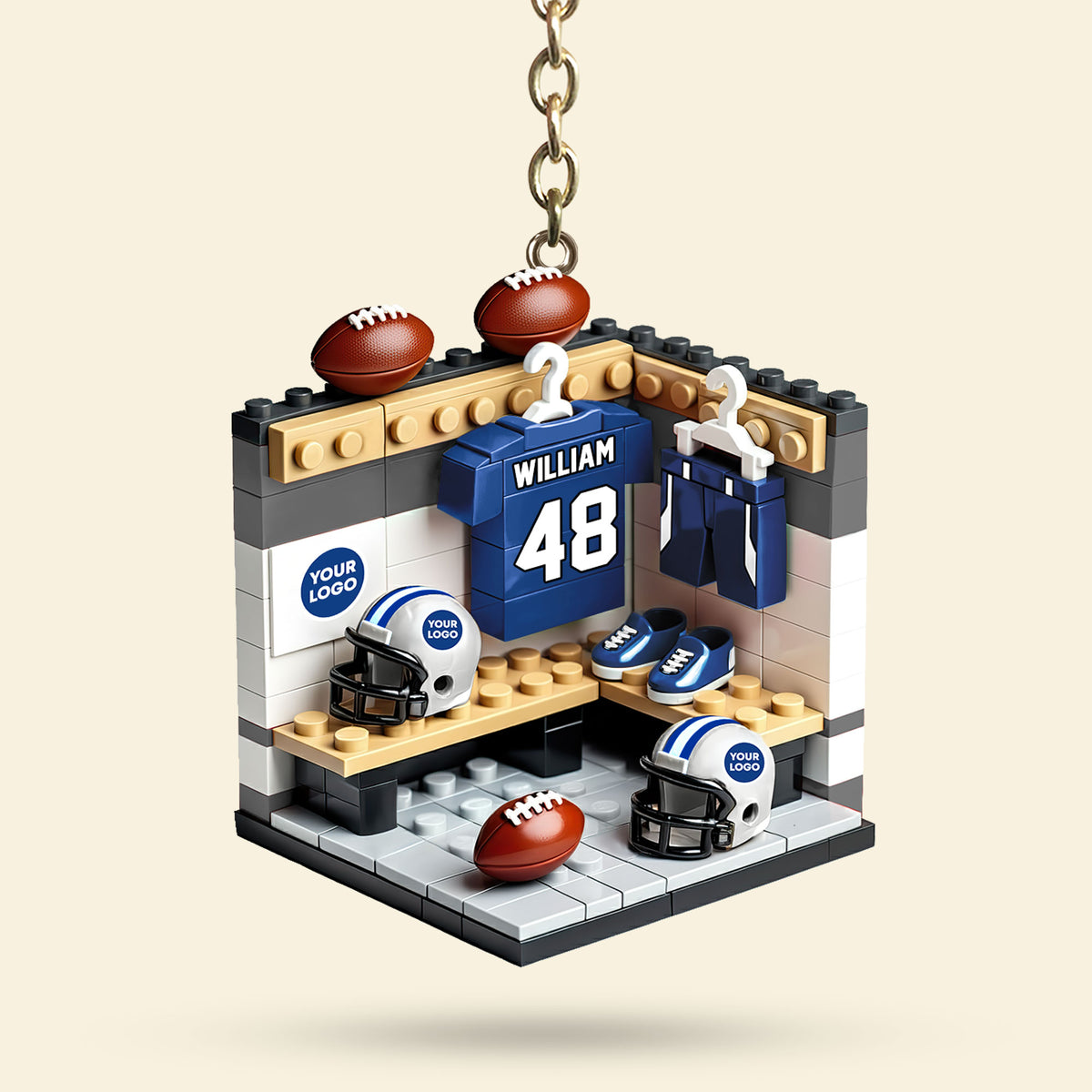 Sport Lover Keychain - Personalized Gifts For Sport Fans Keychain 01HUTI290126-Homacus