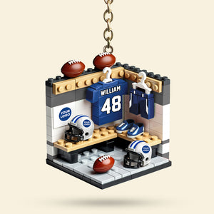 Sport Lover Keychain - Personalized Gifts For Sport Fans Keychain 01HUTI290126-Homacus