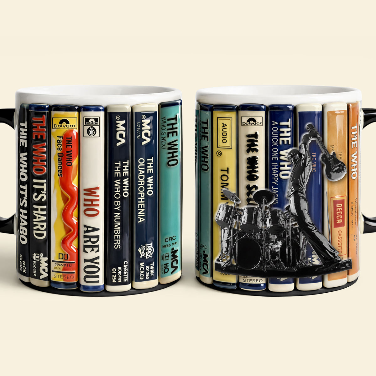 Cassette Tape Music Coffee Accent Mug - Personalized Gifts For Music Lover Coffee Mug 02NATI240126-Homacus