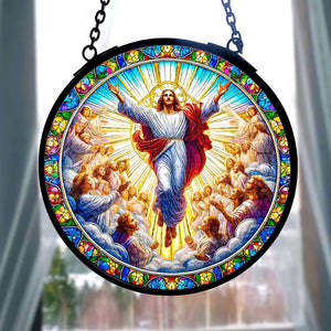 Personalized Gifts For Jesus Lover Stained Glass Easter Day 02xqti060125-Homacus