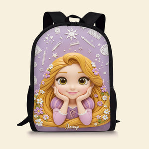 Fairytale Girl School Bag - Personalized Gifts For Kids 05pgti050825-Homacus