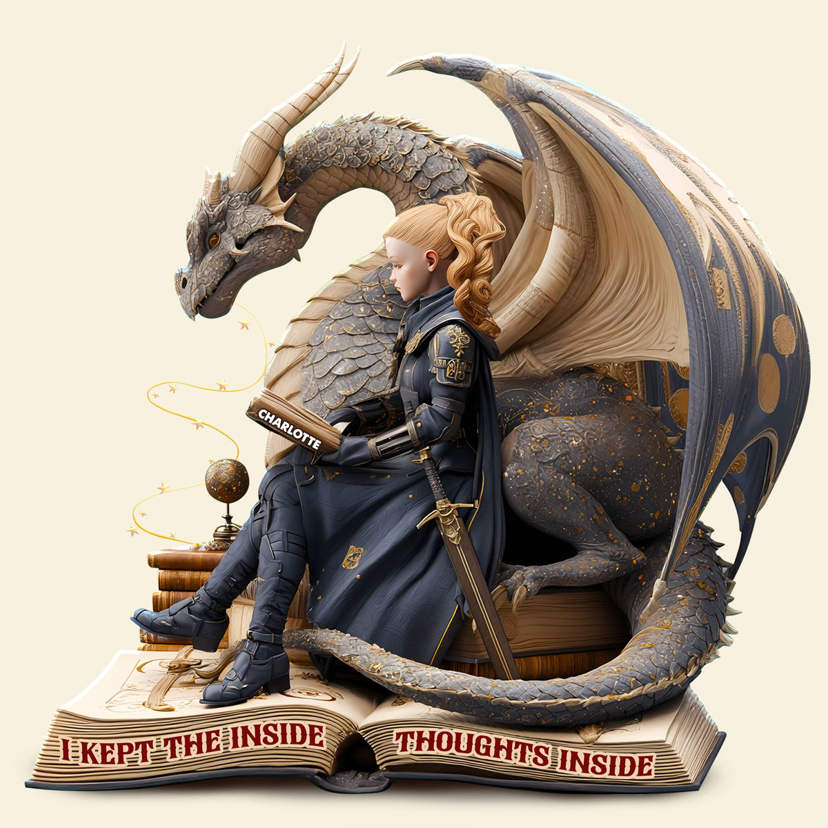 Book Lover Plaque - Personalized Gifts For Book Lovers 05tgti170525-Homacus