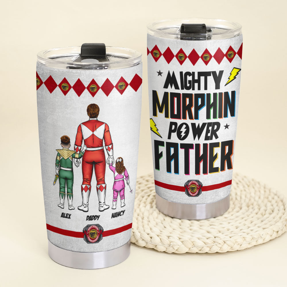 Power Father Tumbler - Personalized Gifts For Dad 01huti170525-Homacus