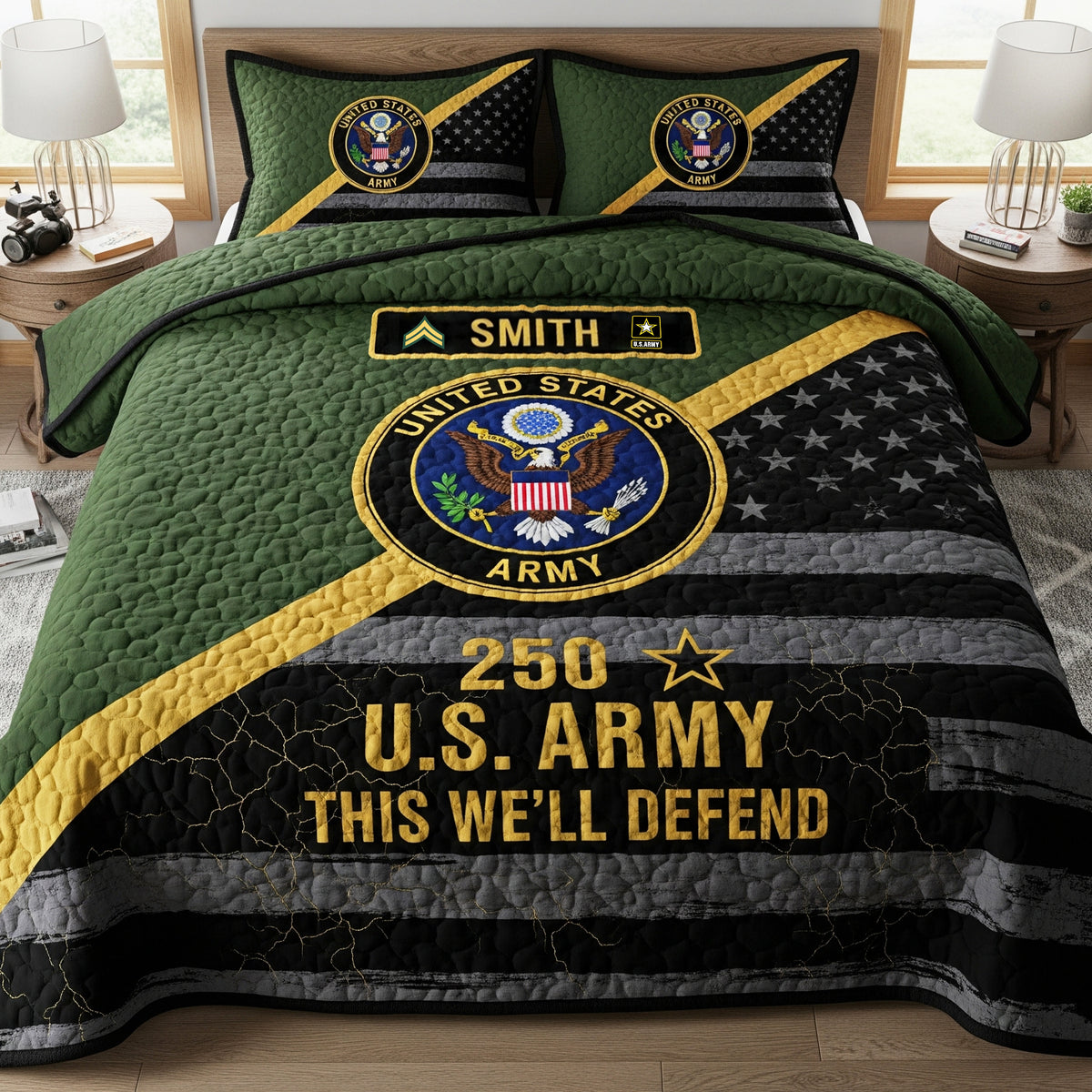 Veteran Quilt Bedding Set - Personalized Gifts For Veteran 04ohti060825-Homacus