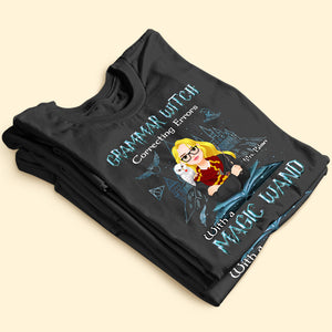 Personalized Gifts For Teacher, Magical Grammar Witch 03QHTI280824PA-Homacus