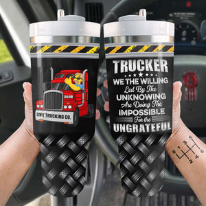 Personalized Gifts For Truck Driver, Sarcastically Tough Trucker 04qhti170724hg-Homacus