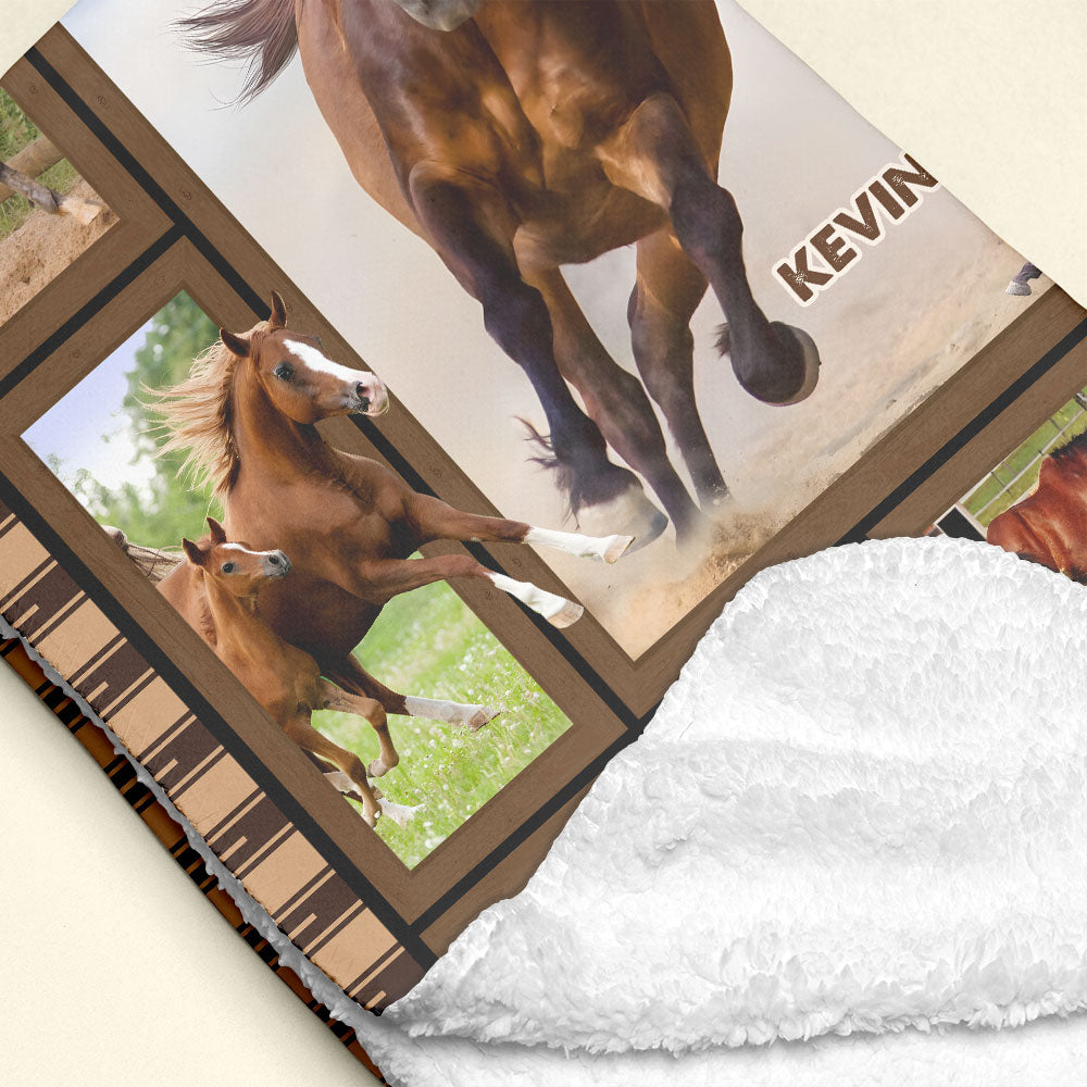 Personalize Gifts For Horse Lover Blanket 051qhti030125-Homacus