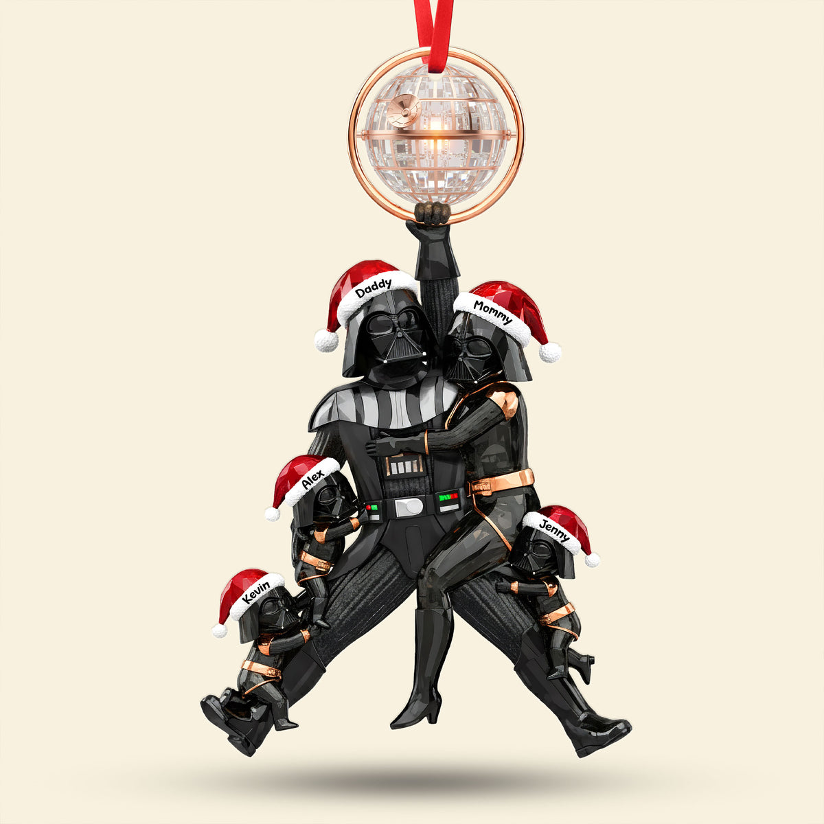 Cosmic Family Tree Ornament - Personalized Gifts For Family 01QHTI240925-Homacus