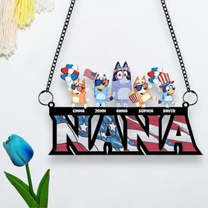 Personalized Gifts For Grandma Suncatcher Ornament 04htdc120624-Homacus