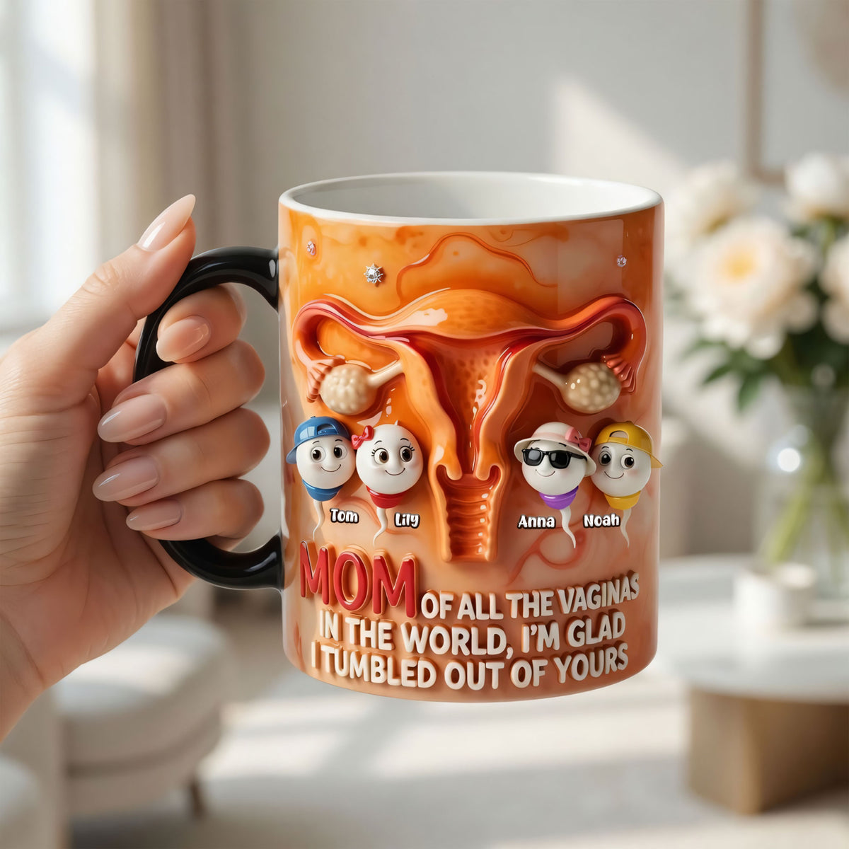 Sperm Mom Magic Coffee Mug - Personalized Gifts For Mother 04ohti160426-Homacus