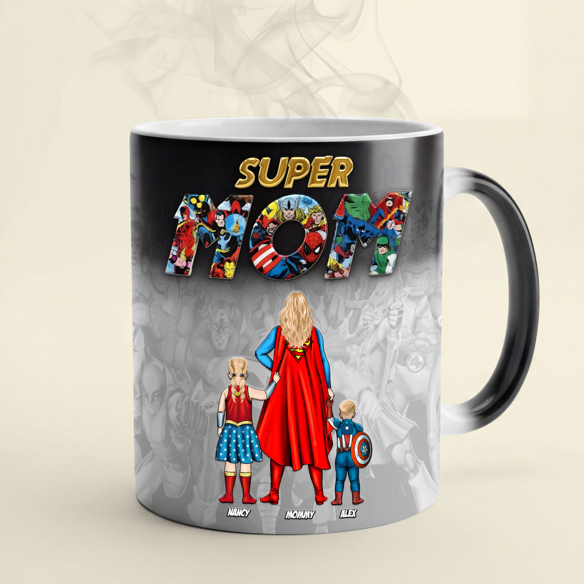 Fearless Guardian Mom Magic Mug - Personalized Gifts For Mothers 06ohti070426-Homacus