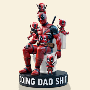 Doing Dad Sh** Plaque - Personalized Gifts For Dad 02nati140525-Homacus