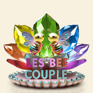 Bee Couple Acrylic Plaque - Personalized Gifts For LGBT Couple 05TGTI280525-Homacus