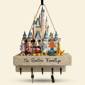 Cute Characters Acrylic Key Hanger - Personalized Gifts For Family 01hyti161225-Homacus