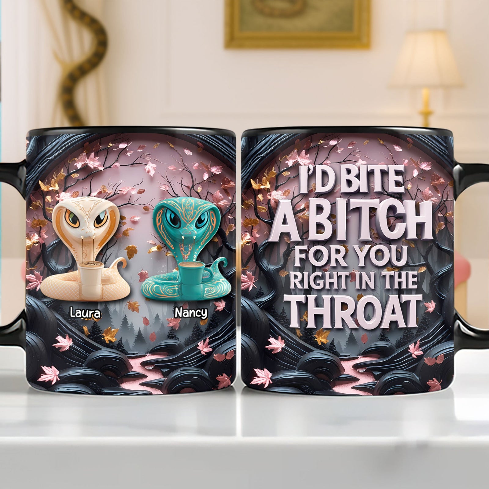 Snake Friends Mug - Personalized Gifts For Friends 05tgti210525-Homacus