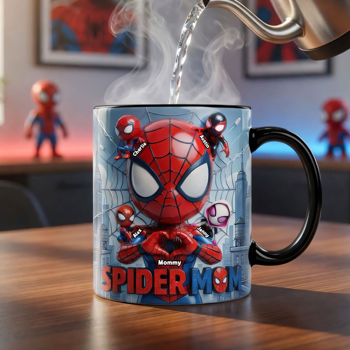 Mother’s Day Hero Magic Coffee Mug - Personalized Gifts For Mom 01nati170426-Homacus