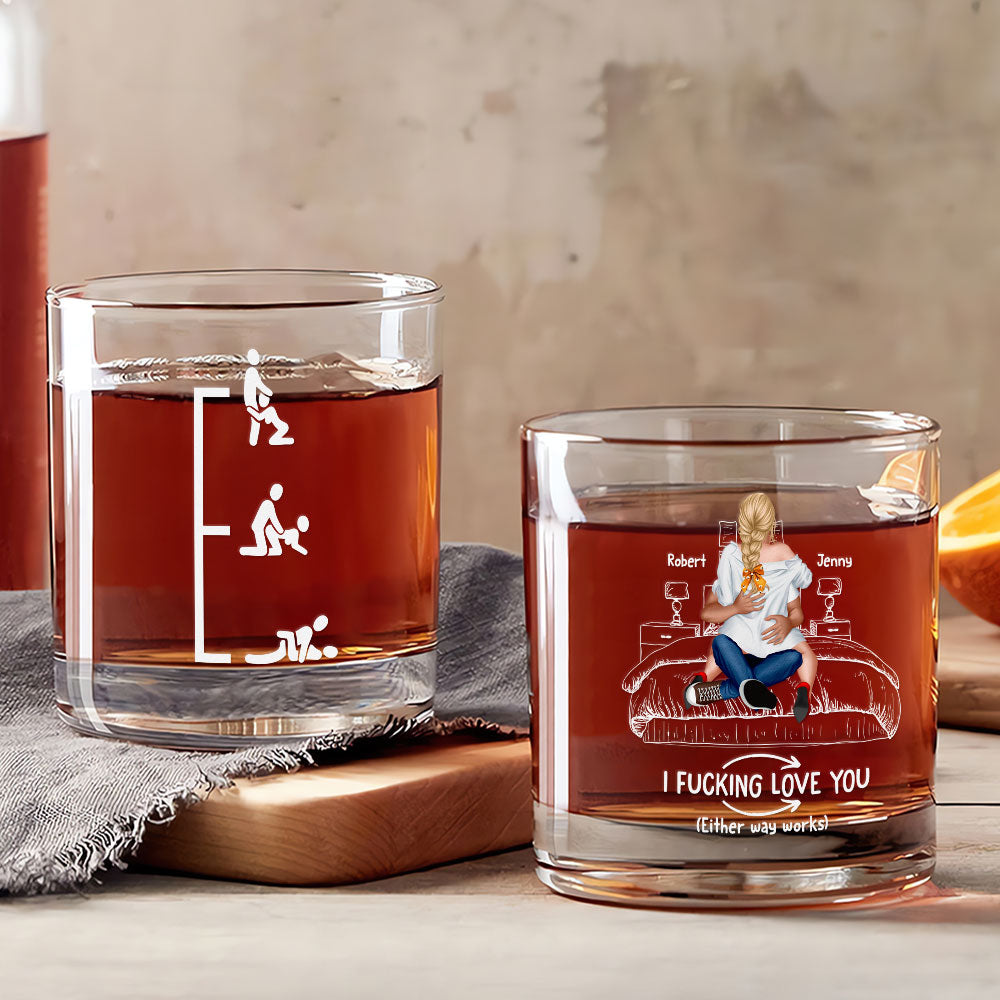 Naughty Couple Whiskey Glass - Personalized Christmas Gifts 03toti301124hh-Homacus