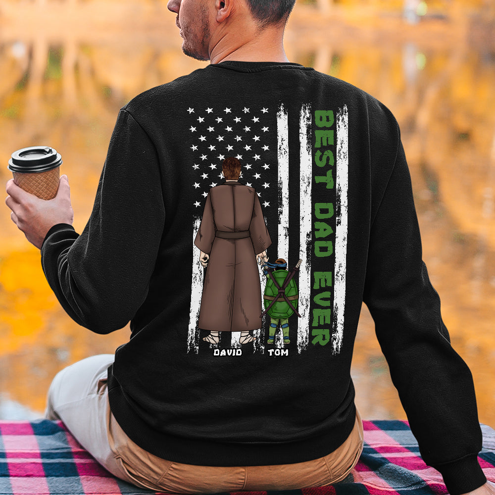 Personalized Gifts For Dad Shirt Best Dad Ever 05dtdt260523ha-Homacus