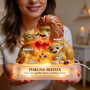 We're Family Light Box Personalized Gifts For Family 02NATI260326-Homacus