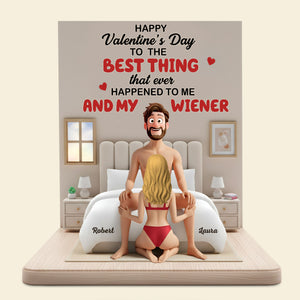 Couple The Best Thing Acrylic Plaque - Personalized Gifts For Couple 03kiti121225-Homacus