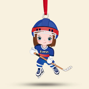 Personalized Christmas Gift For Hockey Lover Ornament Ice Hockey Player 012ACTI111124HA-Homacus