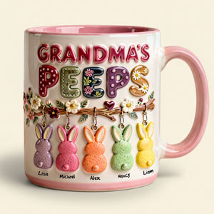 Grandma Peep Easter Accent Mug - Personalized Gifts For Grandma 01nati300126-Homacus