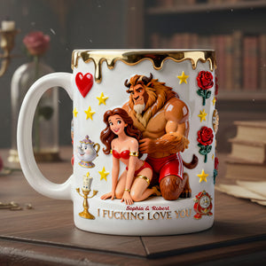 Bold Love Couple Coffee Mug - Personalized Gift For Couples 02OHTI060126-Homacus