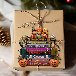 Horror Tape Stack Ornament, Personalized Christmas 02qhti161025-Homacus