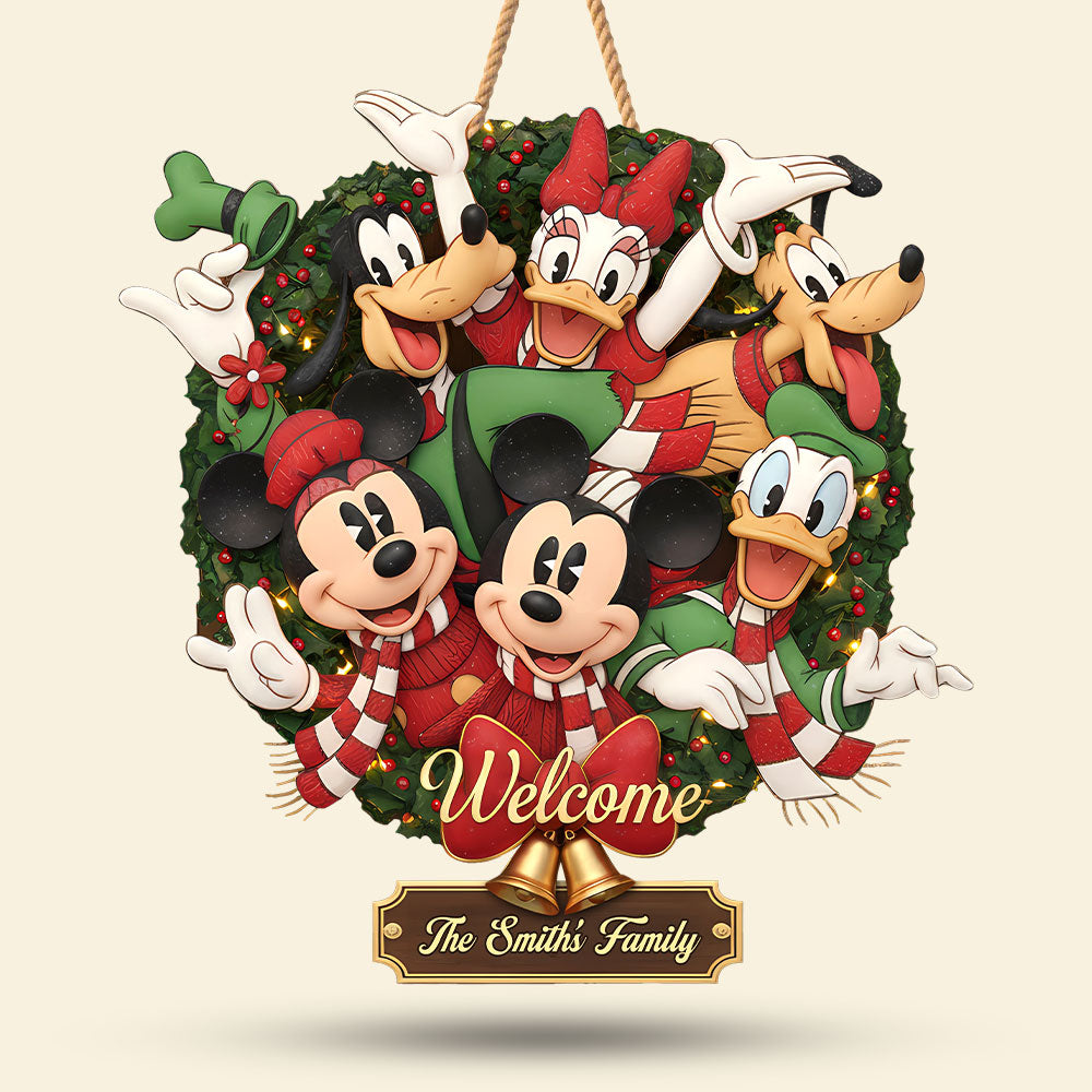 Adorable Characters Wooden Sign - Personalized Gifts For Family 06HYTI061125-Homacus