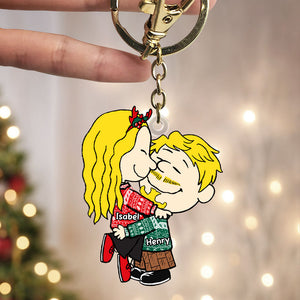 Personalized Gifts For Couple Keychain 051ACTI151124HHHG-Homacus