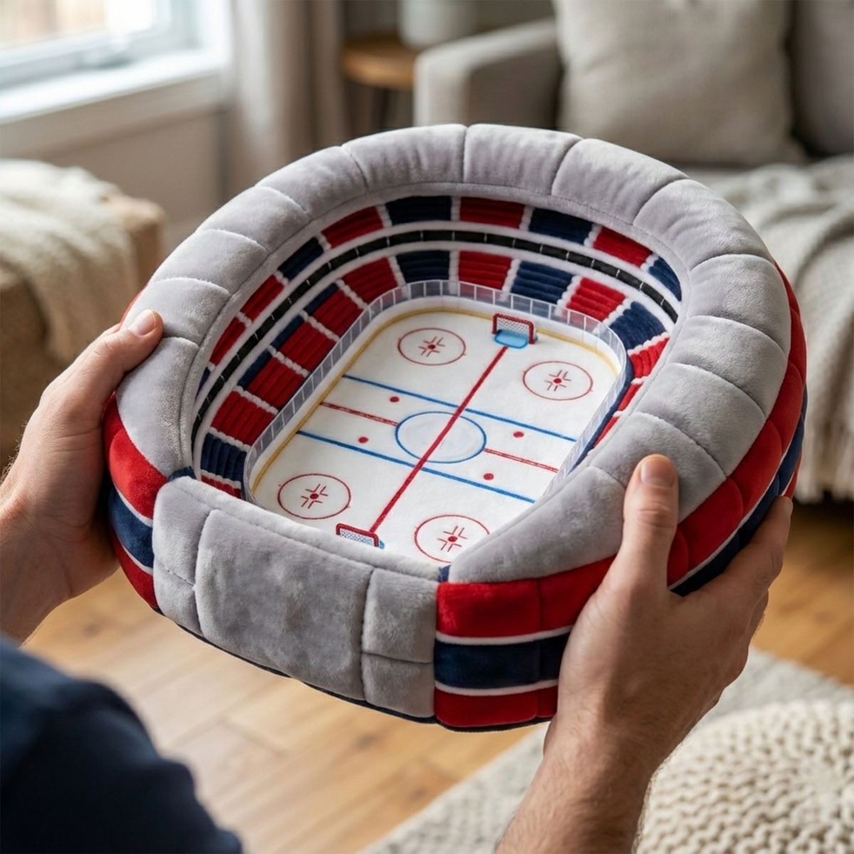 Sport Stadium Custom Shaped Pillow - Personalized Gifts For Sport Lovers 01nati261225-Homacus