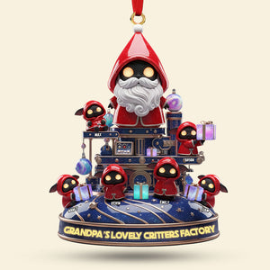 Grandpa's Factory Ornament Personalized Christmas Gifts 08PATI151125-Homacus