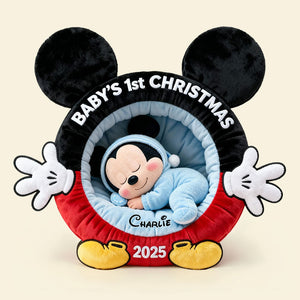 Cute Newborn Baby Custom Shape Pillow, Personalized Gifts For Newborn Baby 02QHTI121125