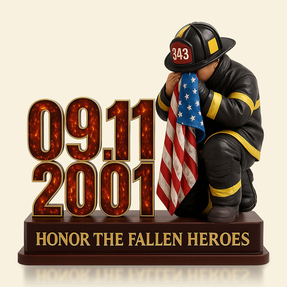 Fallen Firefighter Plaque - Personalized Gifts For Firefighter 02pgti060825-Homacus