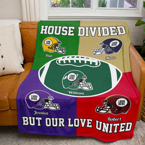 Personalized Gifts For American Football-loving Family Blanket 07huti161024-Homacus