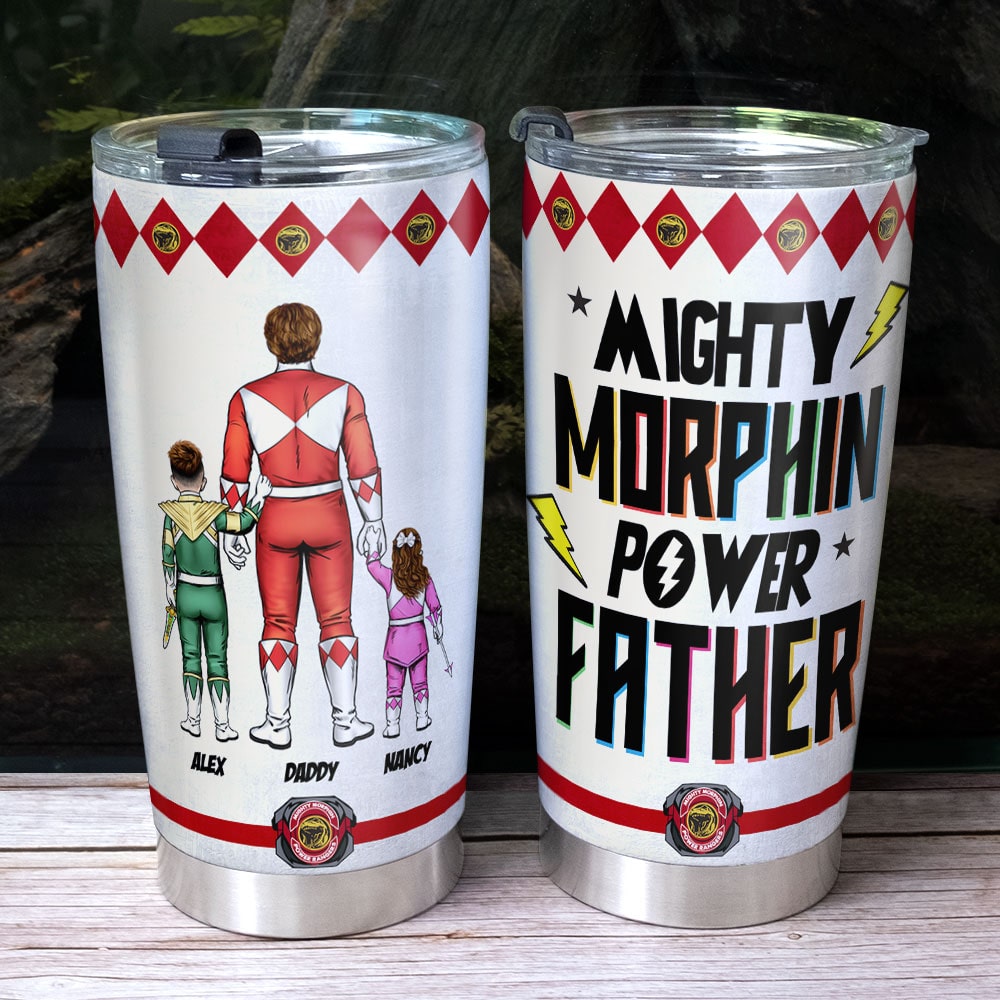 Power Father Tumbler - Personalized Gifts For Dad 01huti170525-Homacus