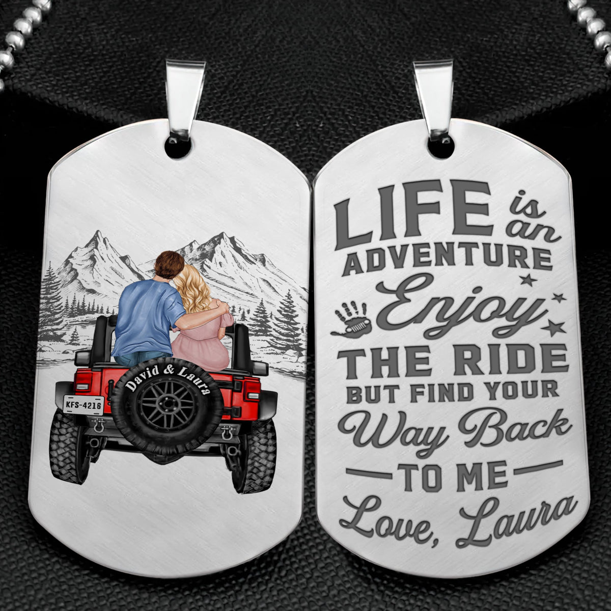 Personalized Gifts For Couple Necklace 03htti140624-Homacus