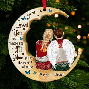 Personalized Gifts For Heaven Christmas Ornament 03ohti071124-Homacus