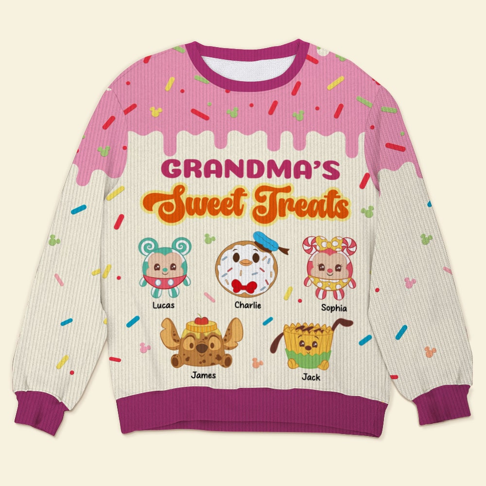 Personalized Christmas Gifts For Grandma Ugly Sweater 02kati271124-Homacus