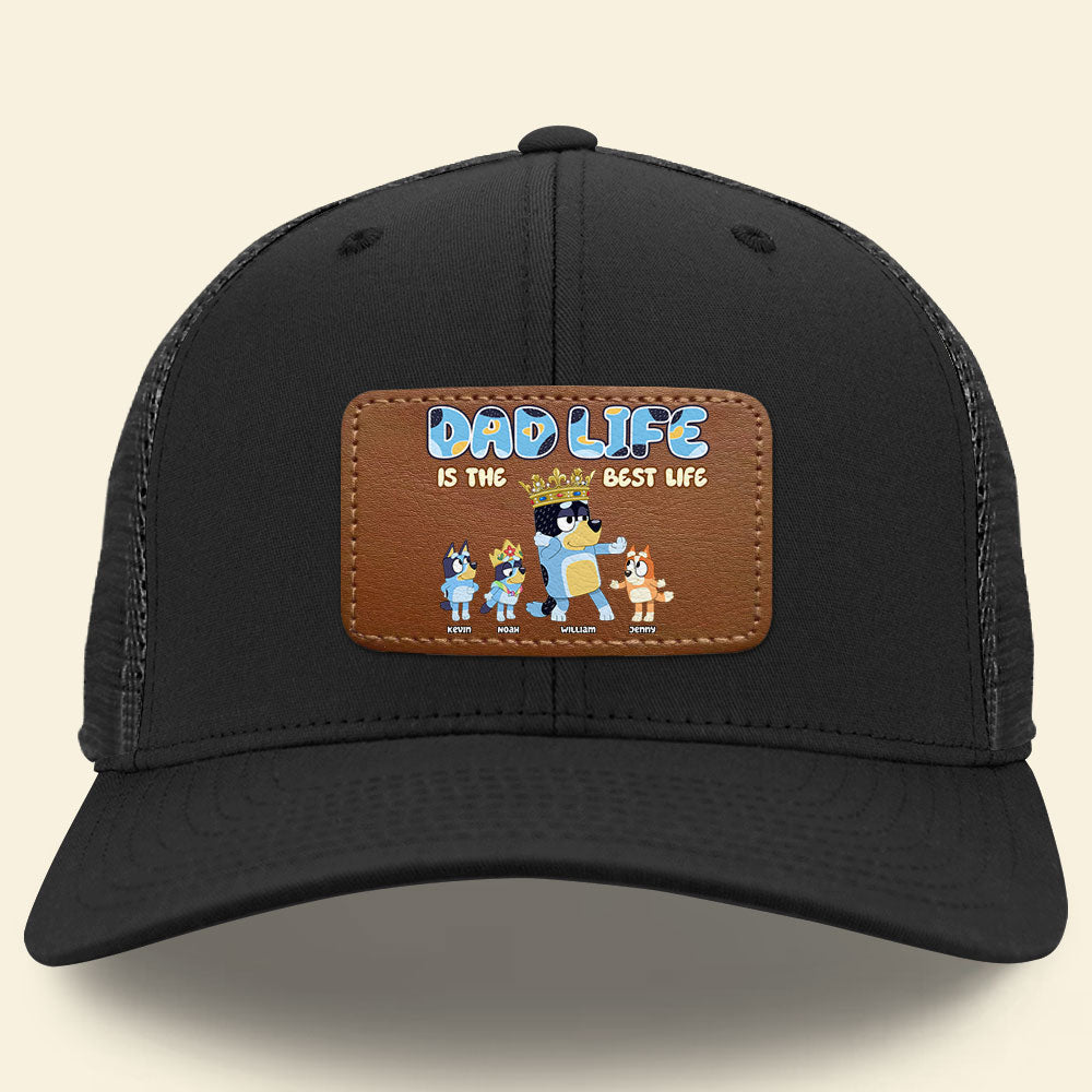 Dog Dad Trucker Hat - Personalized Gifts For Father 01KATI310524-Homacus