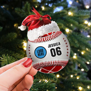 Personalized Gifts For Baseball Lovers Christmas Ornament 01huti061124-Homacus