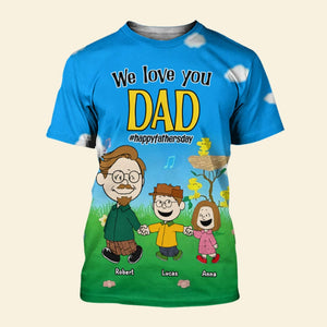 Personalized Gifts For Dad Shirt 012OHTI190424HH Father's Dad-Homacus