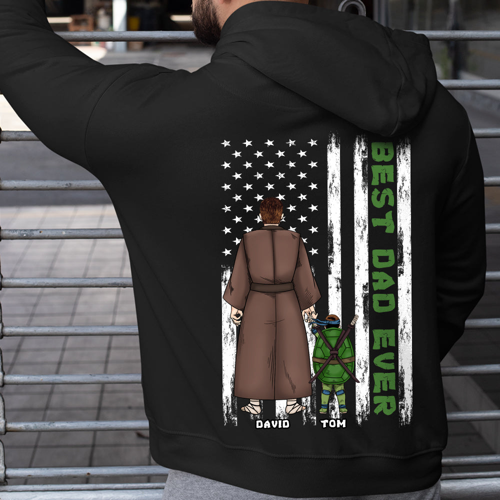 Personalized Gifts For Dad Shirt Best Dad Ever 05dtdt260523ha-Homacus