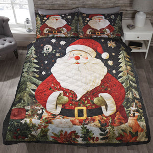 Christmas Gifts Santa Claus Quilt Bedding Set 01HUTI011124-Homacus