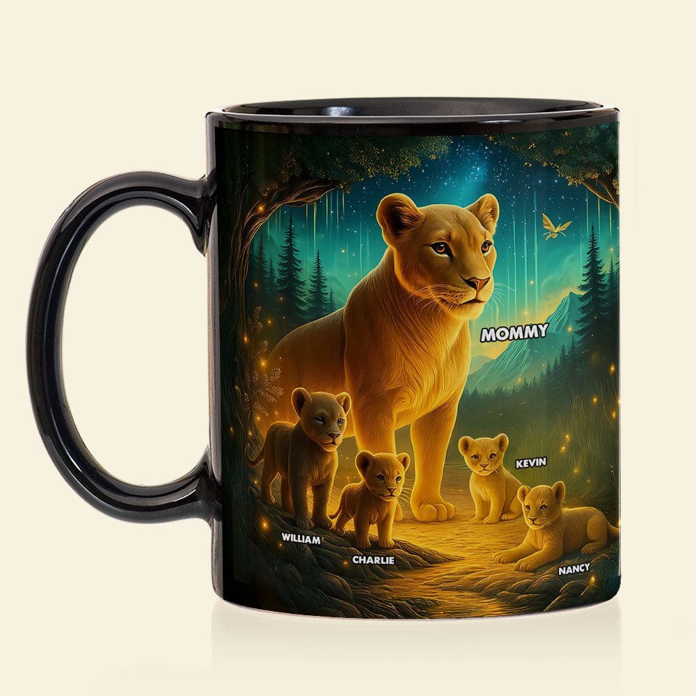 Lion Mom Coffee Mug - Personalized Christmas Gifts For Mom 02ohti280325-Homacus