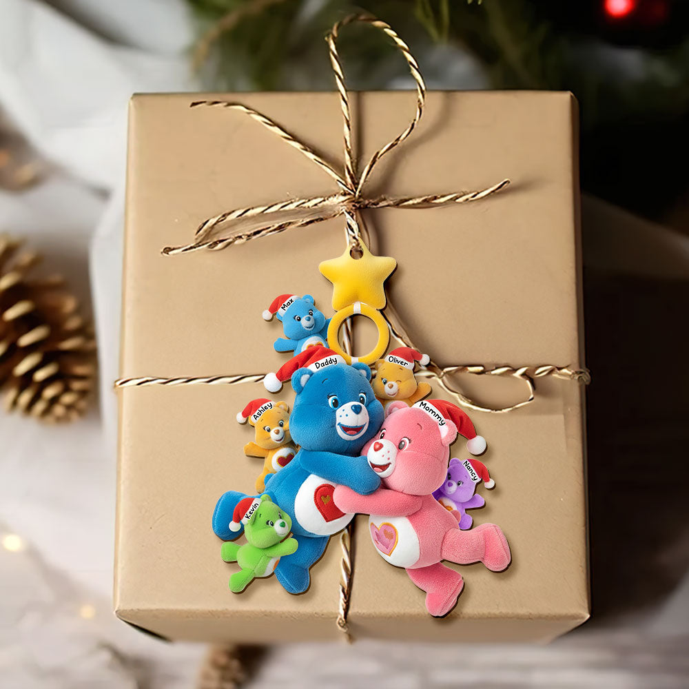 Cute Family Tree Ornament, Personalized Gifts For Family 01qhti290925-Homacus
