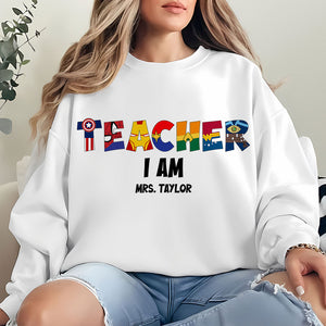 Custom Alphabet Gifts For Teacher Shirt 05ohti110125-Homacus