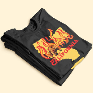 Pray For California Los Angeles Fire Strong Shirt Northern California Wildfire Shirt-Homacus