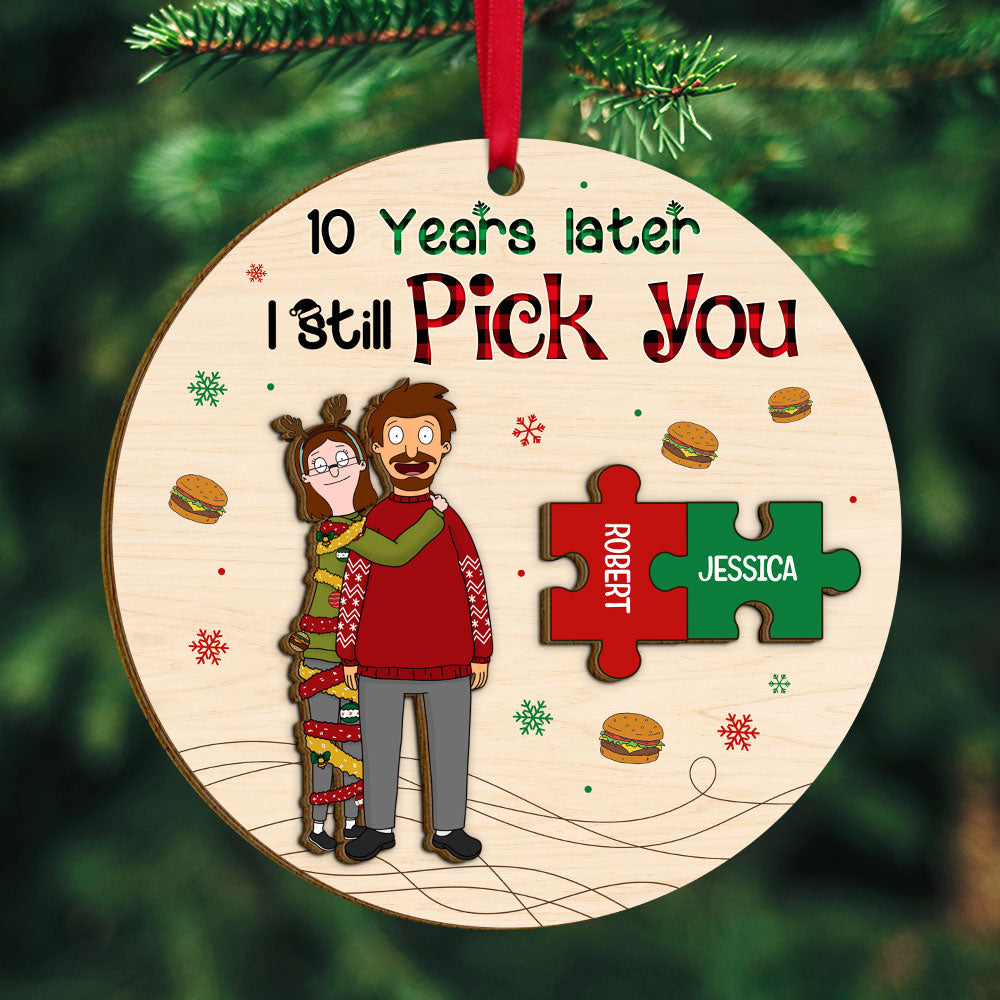 Personalized Gifts For Couple Christmas Ornament 02xqti071124hg-Homacus