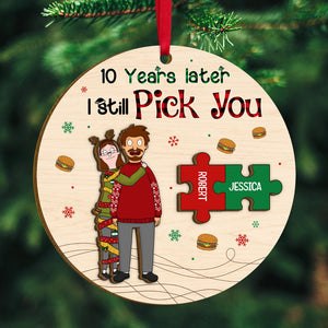 Personalized Gifts For Couple Christmas Ornament 02xqti071124hg-Homacus